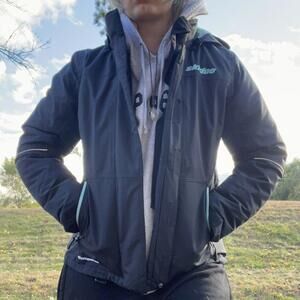 Ski Doo BRP Blue/Black Petite Size Small Jacket